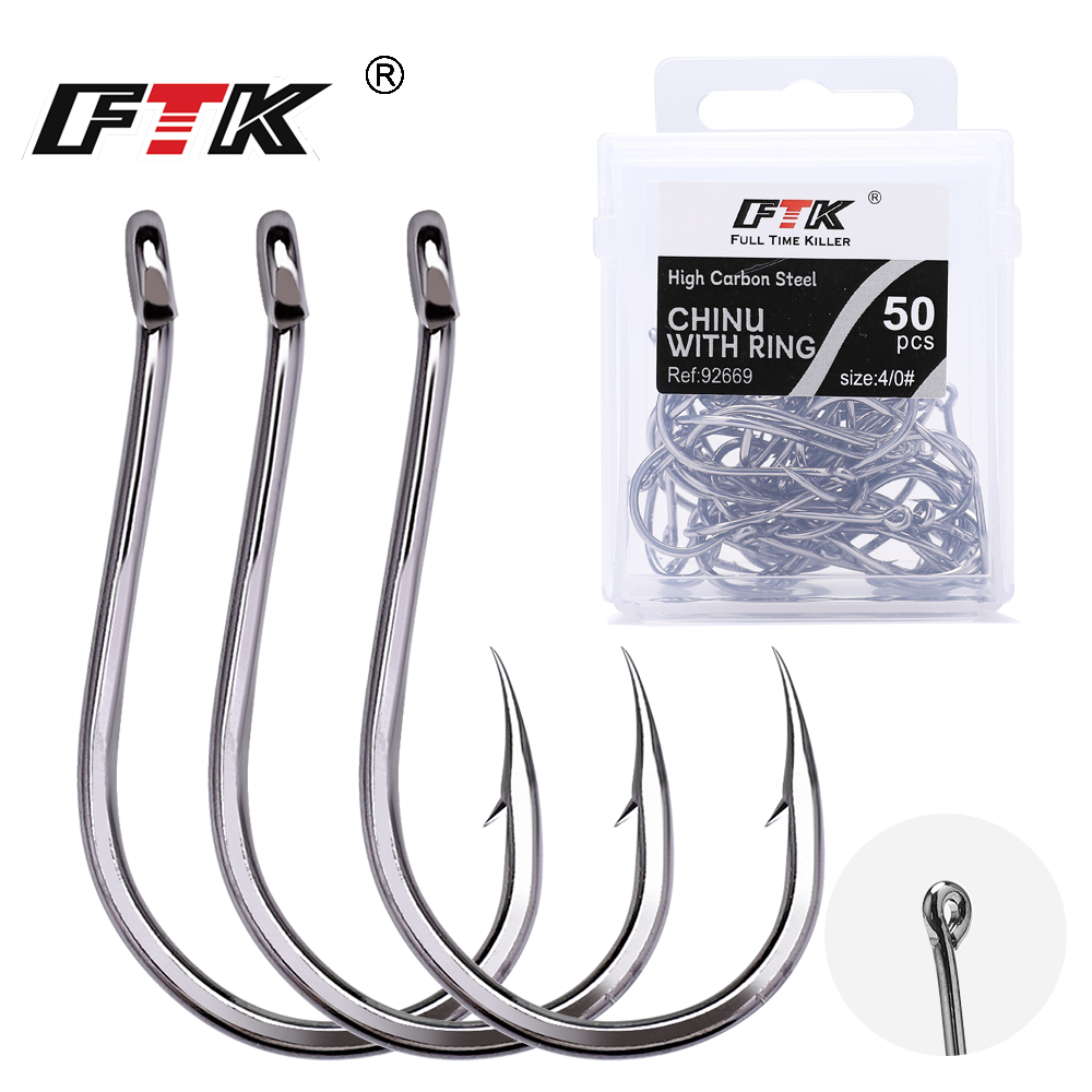 Fishing Hook Circle - FTK-Hameçon de pêche en acier à