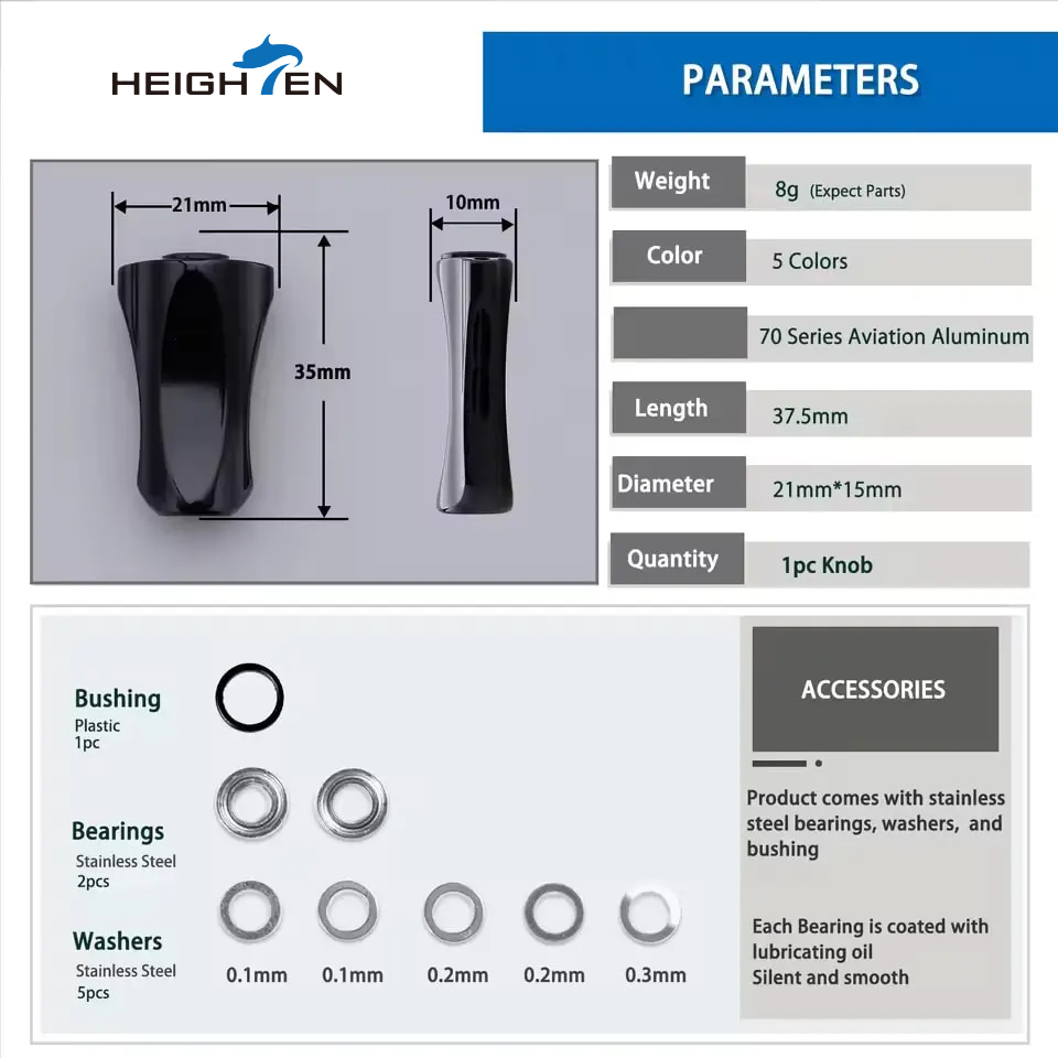 Poignée de moulinet HEIGHTEN 2 - Shimano Reel Sienna avis et prix