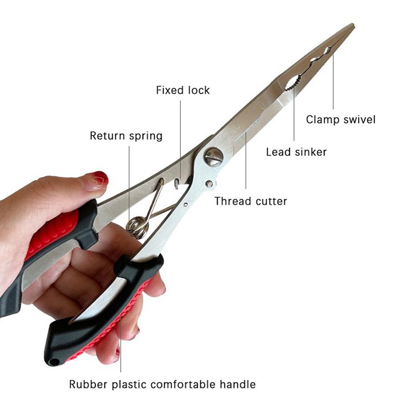 Pince de pêche allongée en aci - Fishing Hook Sharpener avis et prix