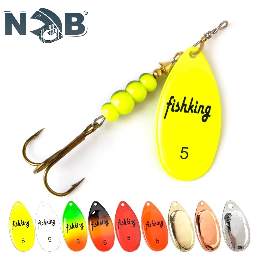 NGB Spinner appât 3.9g 4.6g 7. - Fishing Hook Treble avis et prix