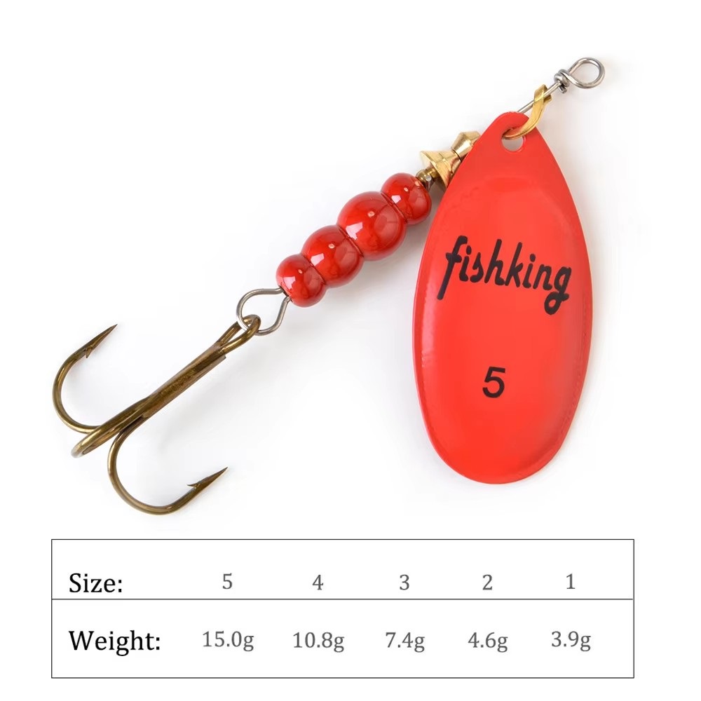 NGB Spinner appât 3.9g 4.6g 7. - Fishing Hook Treble avis et prix