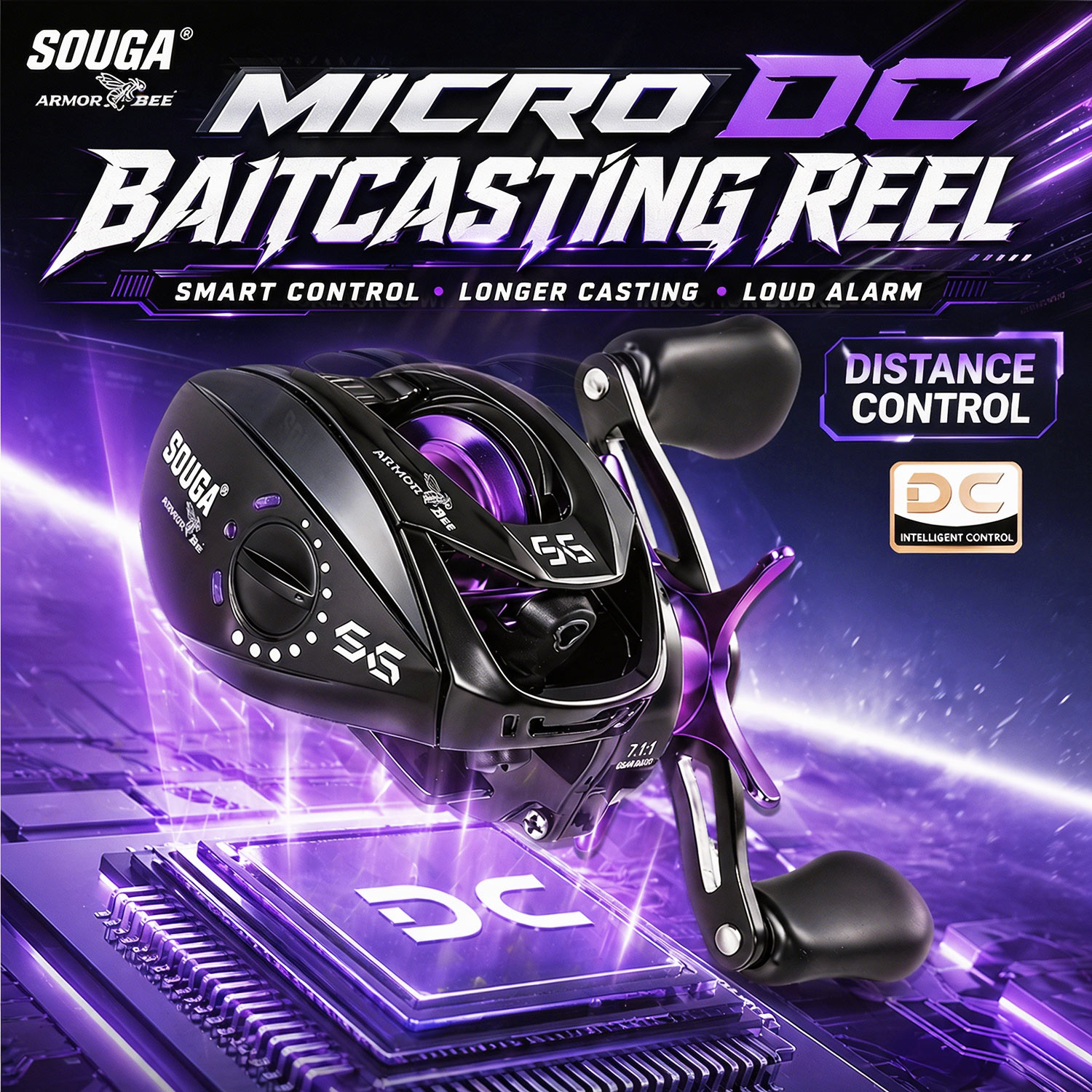 Sougayilang Micro DC - Mouline - Kastking Reel Zephyr avis et prix