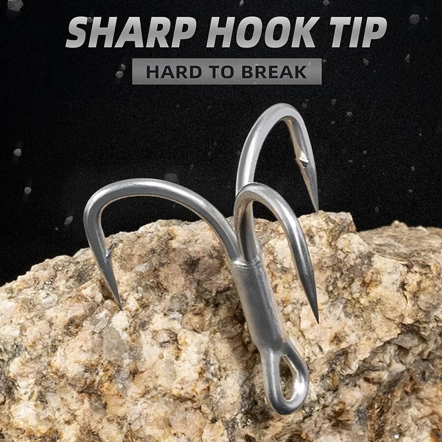 Hameçons triples de pêche en a - Fishing Hook Offset avis et prix