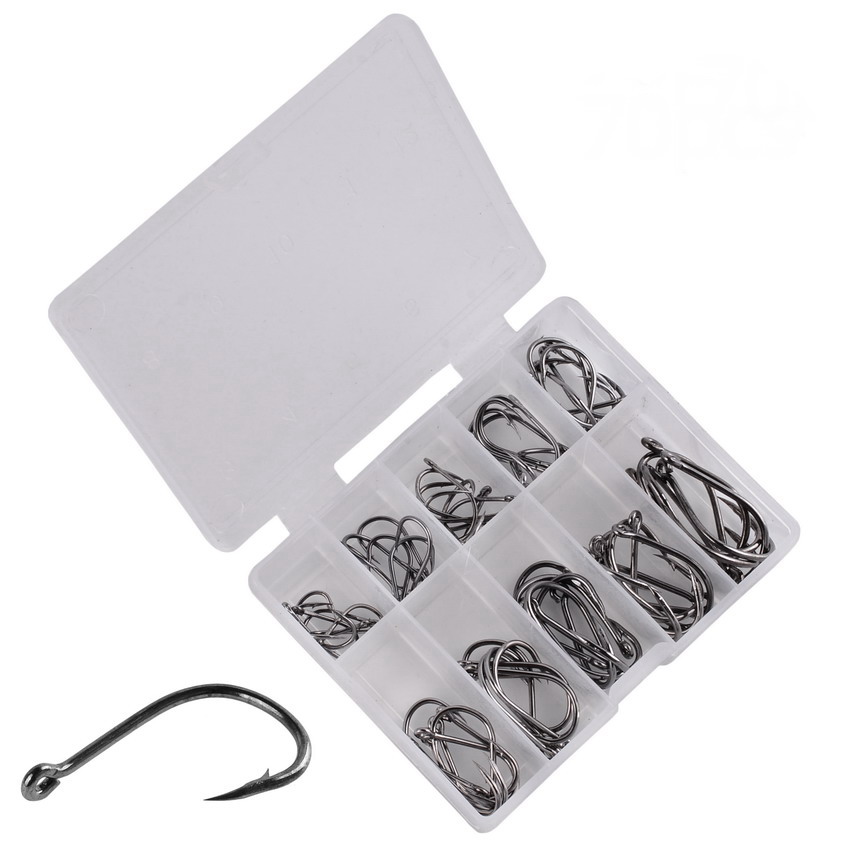 Kit de crochets de pêche, 70 p - Fishing Hook Circle avis et prix