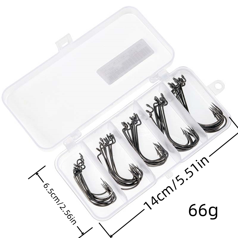 50 pièces/boîte Hameçons de pê - Fishing Hook Box avis et prix