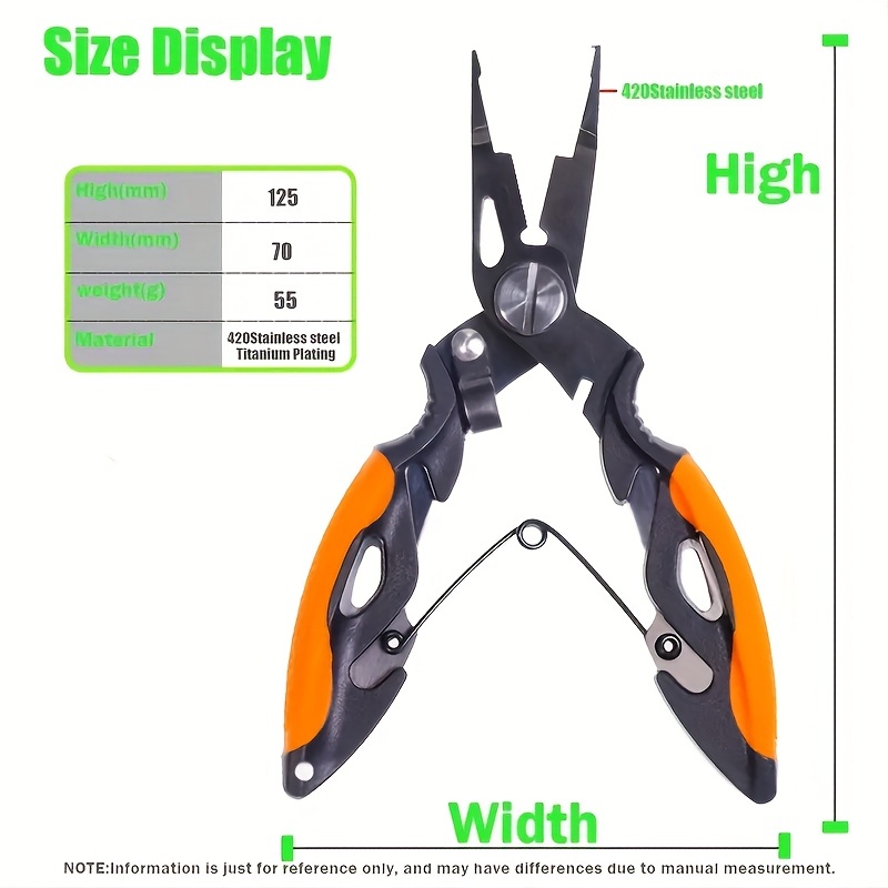 Pince de pêche durable en acie - Fishing Hook Remover avis et prix