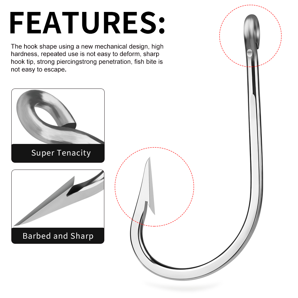 PROBEROS 5 crochets en acier i - Fishing Hook Circle avis et prix