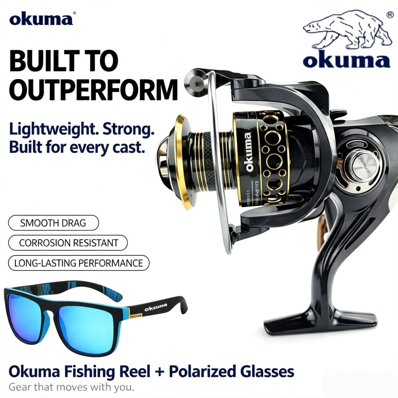 Moulinet de pêche OKUMA-Spinni - Abu Garcia Reel Max avis et prix